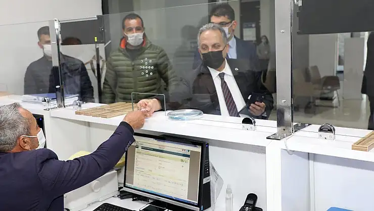 BAŞKAN YALÇIN VERGİSİNİ ÖDEDİ, VATANDAŞLARA ÇAĞRI YAPTI