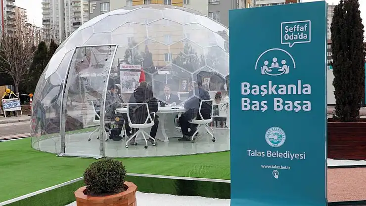 BAŞKAN YALÇIN'DAN YİNE BİR İLK: BAŞKANLA BAŞ BAŞA