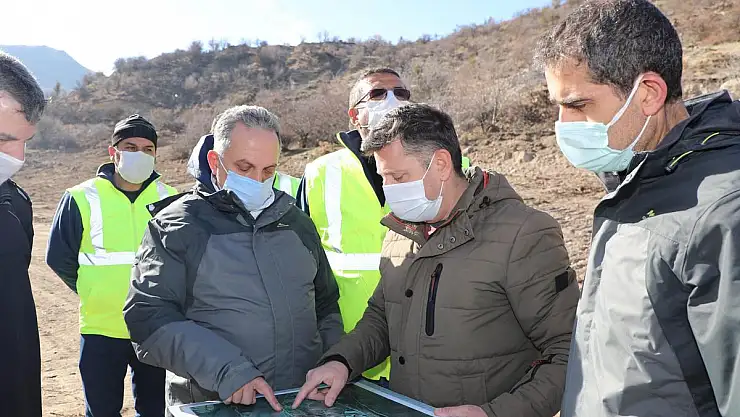 BAŞKAN YALÇIN'DAN ZİNCİDERE GÖLETİ MESİRE ALANINA İNCELEME