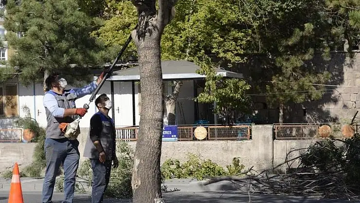 BATTALGAZİ VE ESENYURT MAHALLELERİNDE SONBAHAR TEMİZLİĞİ BAŞLADI