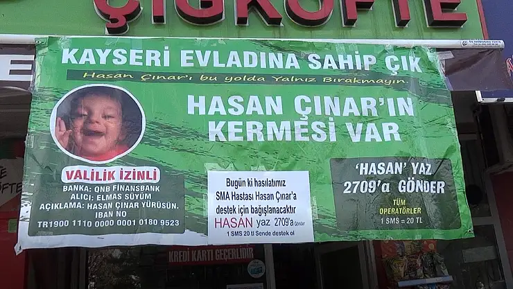 BAYRAM ÇİFTİ, HASAN ÇINAR İÇİN BİR GÜNLÜK İŞLETME HASILATINI BAĞIŞLADI