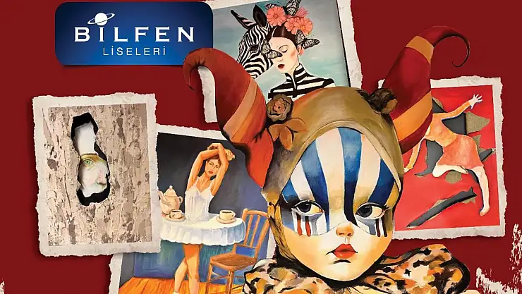 BİLFEN LİSELERİ KAYSERİ'DEN YIL SONU SANAT SERGİSİ: 'HİBRİT TASARIMLAR'