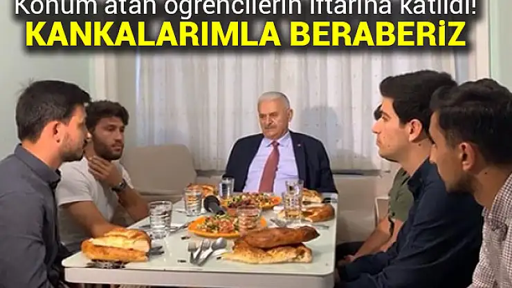 Binali Yıldırım: Kankalarımla Beraberiz