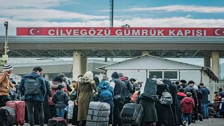 BM AÇIKLADI: TÜRKİYE'DEN SURİYE'YE DÖNEN MÜLTECİ SAYISI BELLİ OLDU