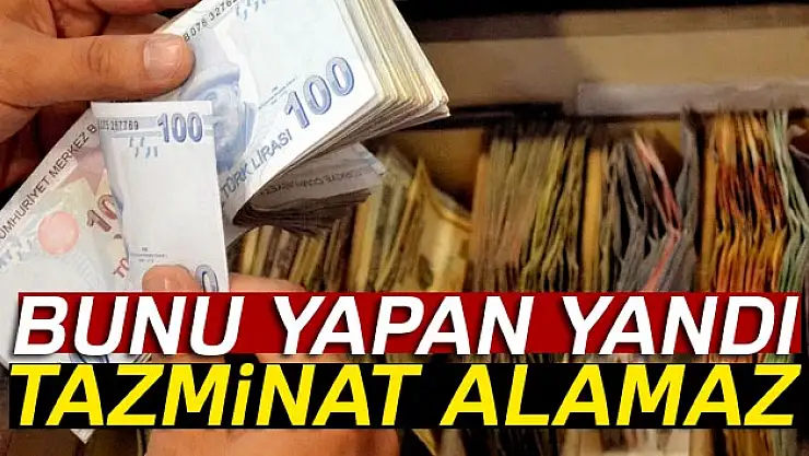 Bunu yapan yandı! Tazminat alamaz...