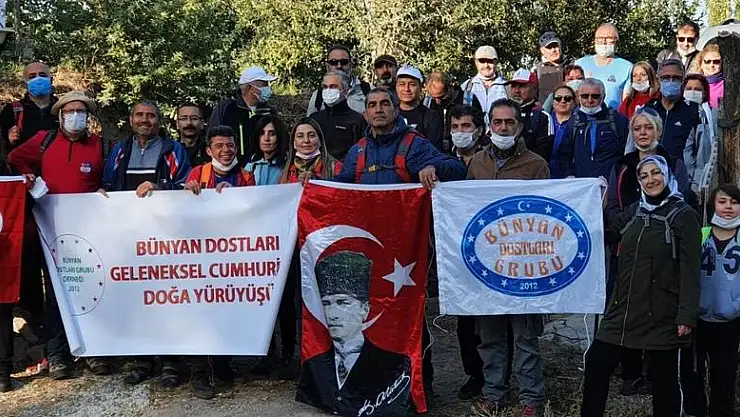 BÜNYAN DOSTLARI GELENEKSEL 11. CUMHURİYET DOĞA YÜRÜYÜŞÜ YAPILDI