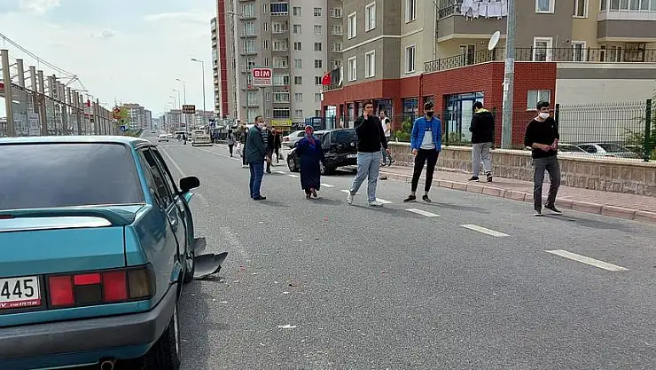 BÜTÜN YASAKLARI İHLAL ETTİ, KAZA YAPTI