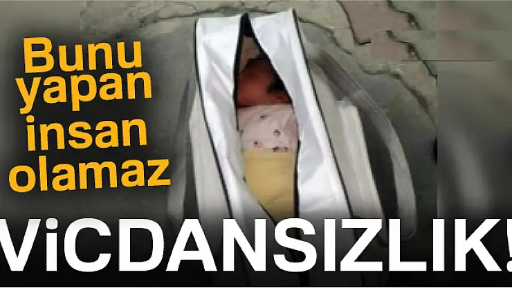 Büyük vicdansızlık, bebeği çöpe attılar