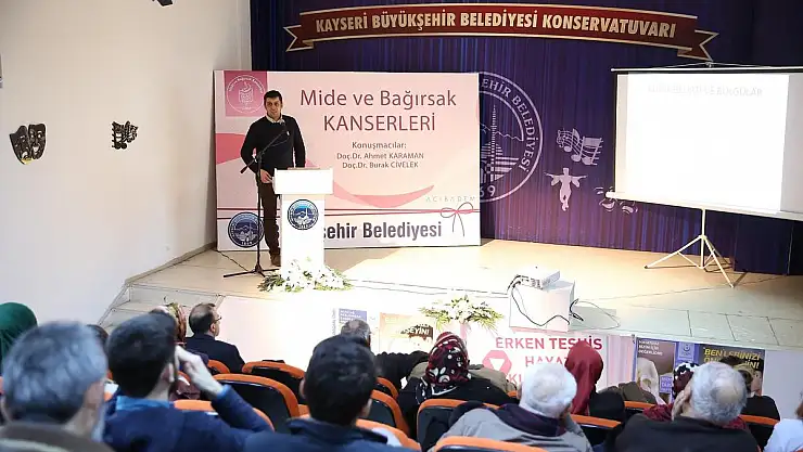 Büyükşehir Belediyesi'nde 'Mide ve Bağırsak Kanserleri' Semineri