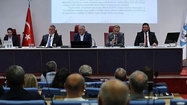 BÜYÜKŞEHİR MECLİSİ'NDEN O PROJE İÇİN 'ALTERNATİF YOL' KARARI