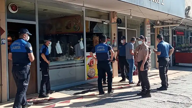 BÜYÜKŞEHİR ZABITASI'NDAN SAHABİYE'DE ESNAF DENETİMİ