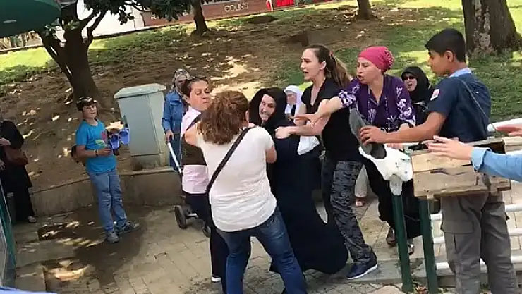 CHP STANDINDA ŞEHİT ANNESİNE SALDIRI