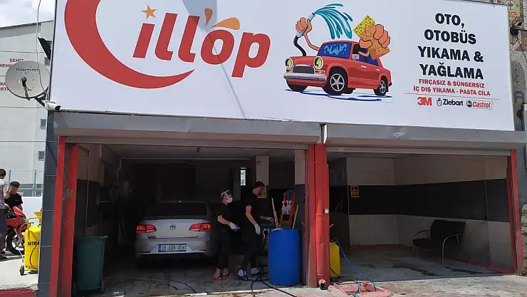 CİLLOP OTOBÜS YIKAMA İŞLETMESİ HİZMETE BAŞLADI
