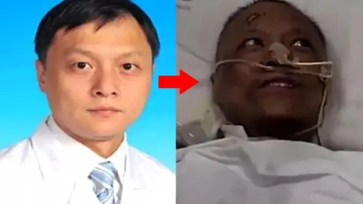 ÇİN'DE KORONA VİRÜSE YAKALANAN İKİ DOKTORUN TEN RENGİ DEĞİŞTİ