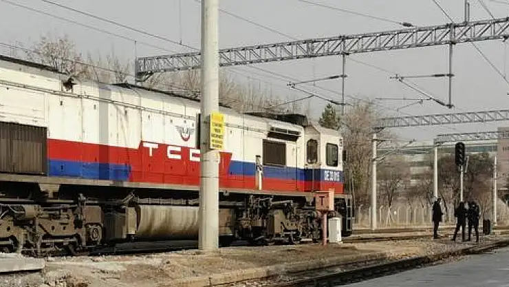 ÇİN'E GİDEN İKİNCİ İHRACAT TRENİ KAYSERİ'DE
