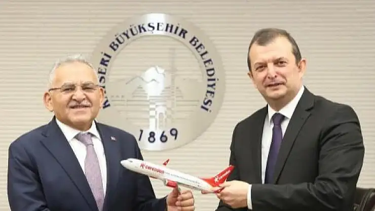 CORENDON AİRLİNES'DAN 13 ŞEHİRDEN KAYSERİ'YE HAFTADA 32 UÇUŞ