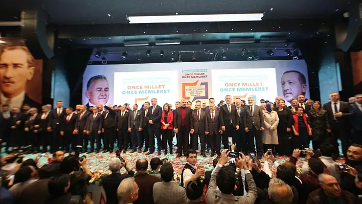 Cumhur İttifakı'nın adayları tanıtıldı...