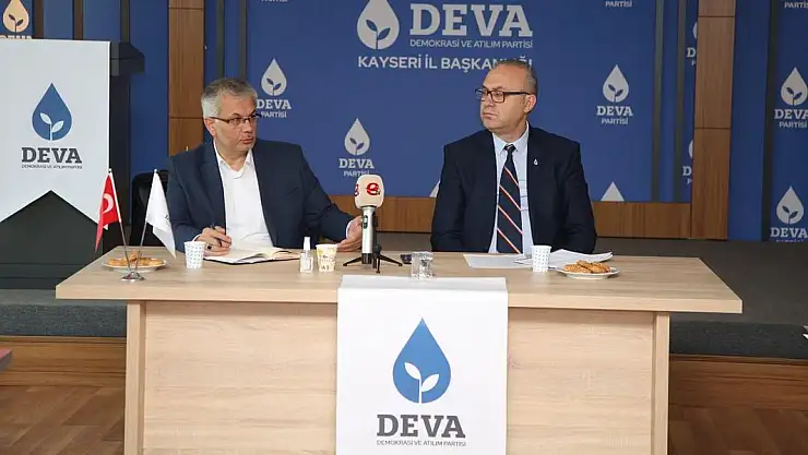 DEVA PARTİSİ KAYSERİ, YENİ İL YÖNETİMİNİ TANITTI