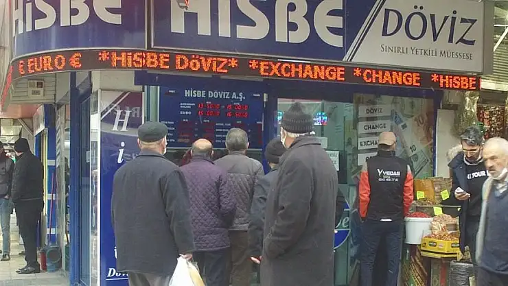 DÖVİZ KURU DÜŞTÜ, DÖVİZ BÜROLARI DOLUP TAŞTI