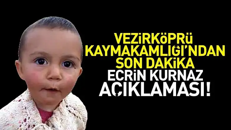 Ecrin'e Ait Olduğu Düşünülen Kemikler Hakkında Savcılık Açıklama Yaptı