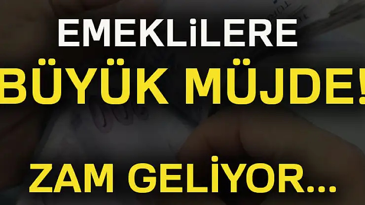 Emeklilere büyük müjde! Maaşlara zam geliyor...
