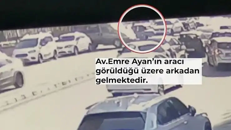 EMRE AYAN'IN TRAFİKTE YAŞADIĞI TARTIŞMANIN YENİ GÖRÜNTÜLERİ ORTAYA ÇIKTI