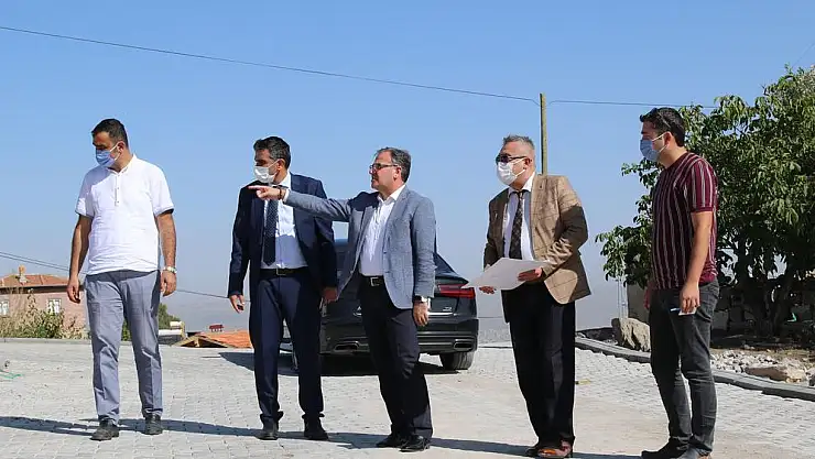 ERCİYES MAHALLESİ'NDE KİLİTLİ PARKE ÇALIŞMASI HIZLA SÜRÜYOR