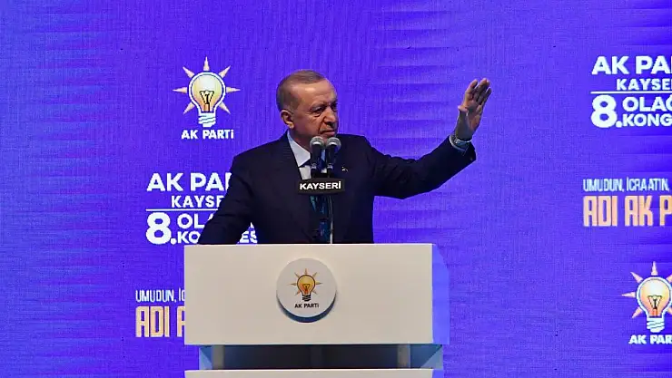 ERDOĞAN: 'KAYSERİ'YE 22 YILDA 459 MİLYAR LİRA KAMU YATIRIMI YAPTIK'