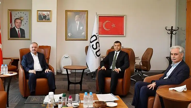 ERSOY'DAN NURSAÇAN'A NEZAKET ZİYARETİ