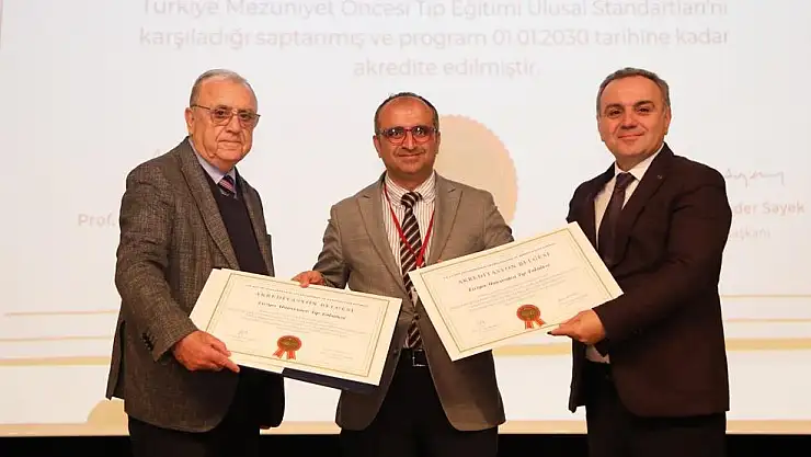 ERÜ TIP FAKÜLTESİ'NE 'AKREDİTASYON BELGESİ' VERİLDİ