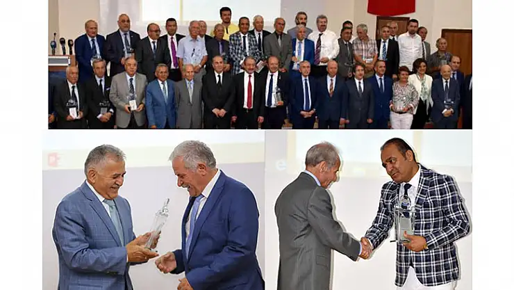 ERÜ ve KGC'den 30 yıl üstü gazetecilere mesleğe saygı ödülleri