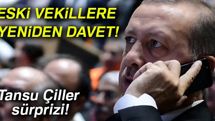 Eski vekillere yeniden davet!
