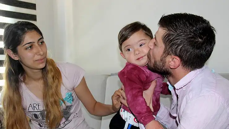 Eymen bebek sağlığına kavuştu