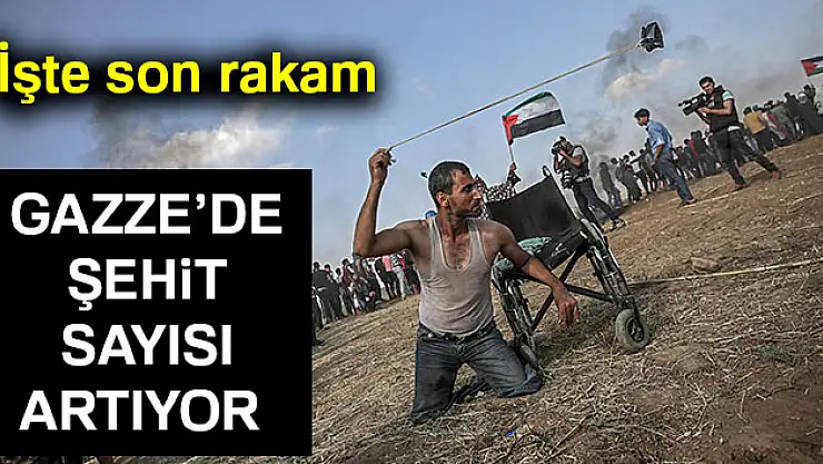 Gazze'de şehit sayısı 63'e yükseldi