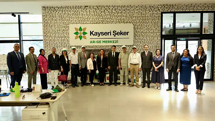 Geleceğin tarımı Kayseri Şeker'de masaya yatırıldı