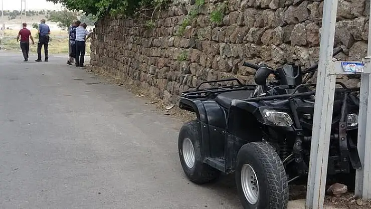 GENÇLERİN ATV MACERASI KAZAYLA NOKTALANDI: 2 YARALI