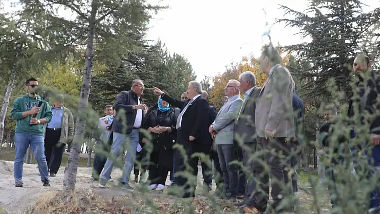 Gesi Mesire Alanı botanik bahçeye dönüşüyor