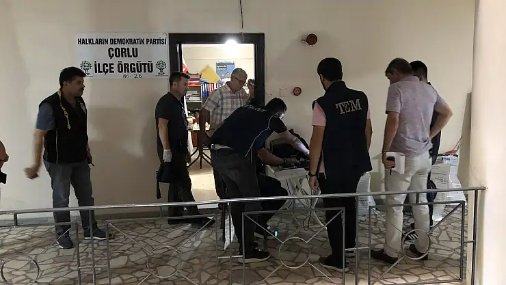 HDP BİNASINA TERÖR BASKINI!