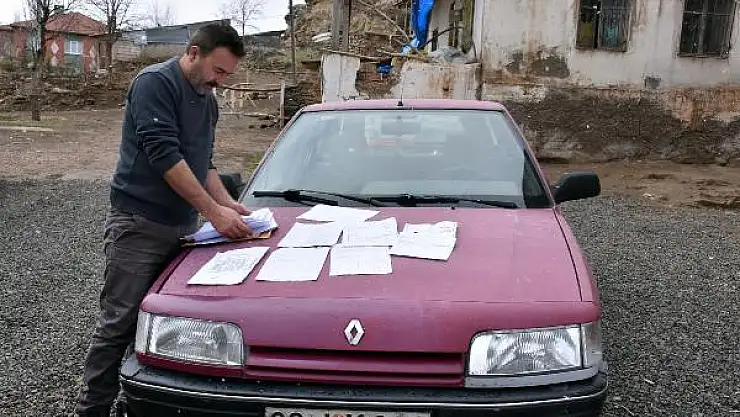 Hiç gitmediği İstanbul'da plakasına 48 kez ceza kesildi