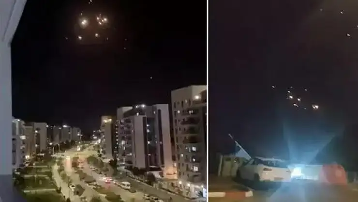 ISRAİL LÜBNAN'A KARADAN GIRDİ... İRAN'DAN KATİL İSRAIL'E FÜZELER ATEŞLENDİ!