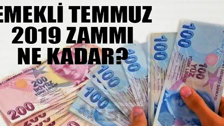 İşte Emeklinin Temmuz 2019 Zammı!