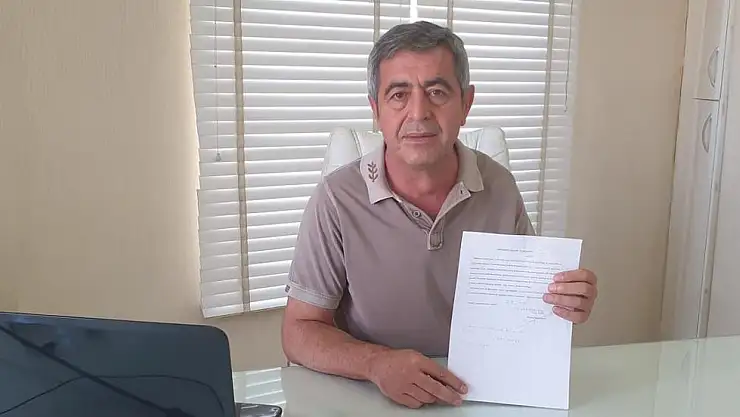 İYİ PARTİLİ KAZIM YÜCEL ÇÖP TRANSFER MERKEZİNE İTİRAZ ETTİ