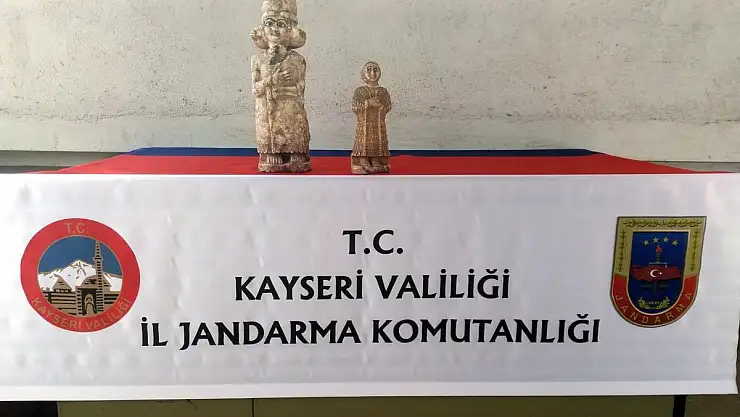 Jandarmadan 6 milyon TL'lik tarihi eser operasyonu