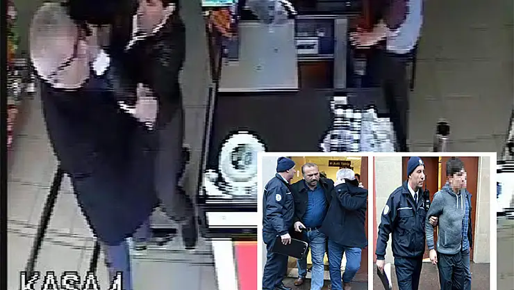 Kameradaki markette bıçaklama sanığı baba-oğula hapis cezası