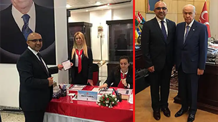 Karamehmet Yıldız, MHP'den aday adayı oldu