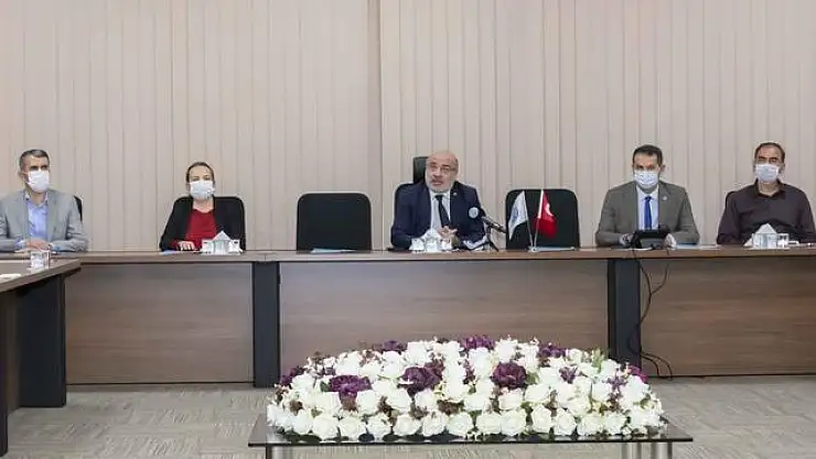 KARAMUSTAFA, 'STAJ SEFERBERLİĞİ' KAPSAMINDAKİ STAJYER ÖĞRENCİLERİ KABUL ETTİ