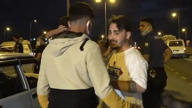 KARŞIDAN KARŞIYA GEÇERKEN OTOMOBİL ÇARPTI! METRELERCE HAVAYA UÇTU