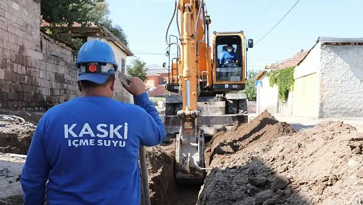 KASKİ, EKONOMİK ÖMRÜNÜ TAMAMLAMIŞ HATLARI YENİLİYOR