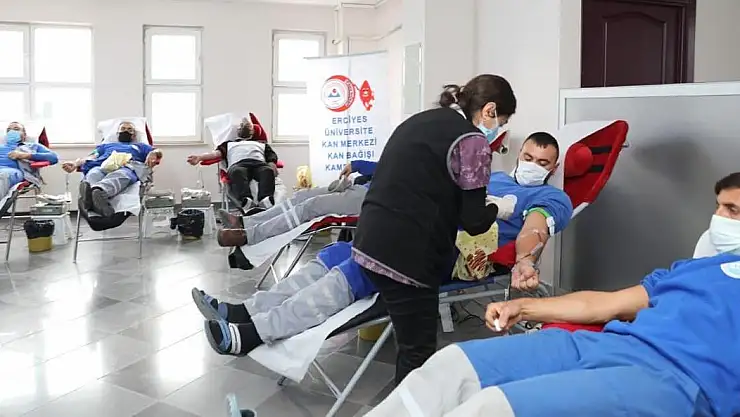 KASKİ PERSONELİNDEN KAN BAĞIŞI KAMPANYASINA DESTEK