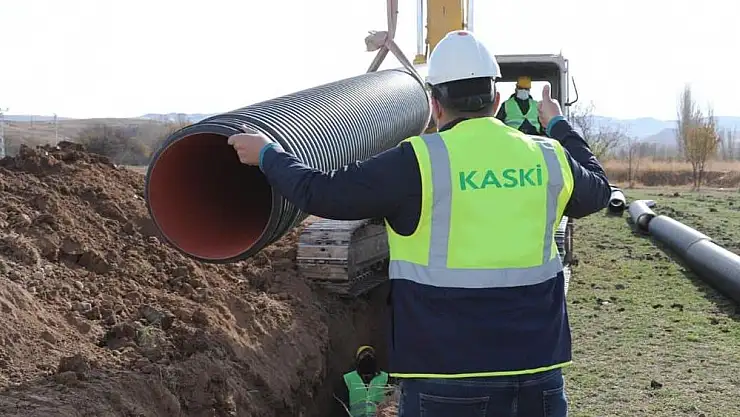 KASKİ'DEN AKKIŞLA İLÇESİNE 9 MİLYON 946 BİN TL'LİK ALTYAPI YATIRIMI